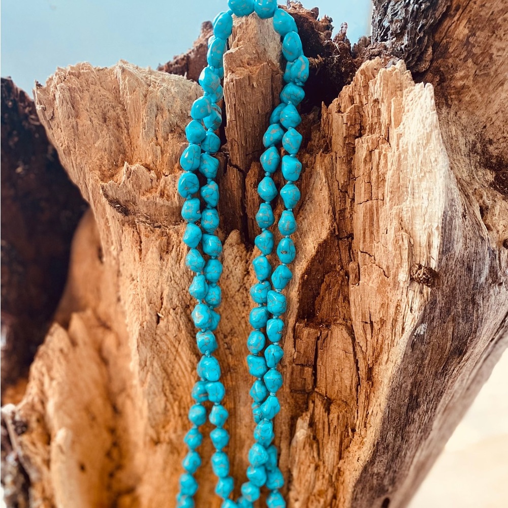 New tallie turquoise necklace from our boutique!!